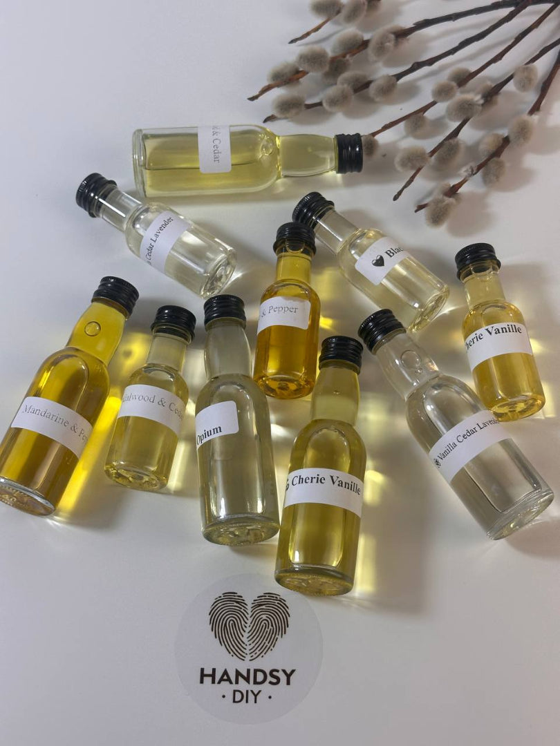 Handsy DIY | 2w1 Zestaw Glow Together DIY – 2 świece sojowe 150 ml + belgijska czekolada | Elegancki prezent dla par lub na self-care